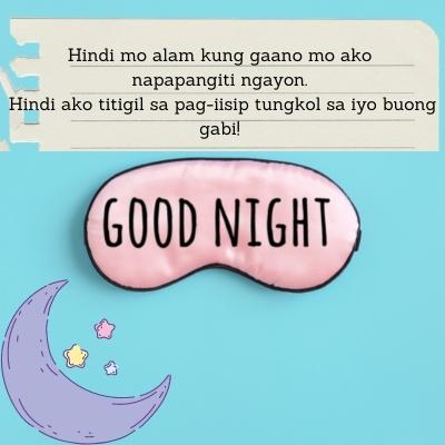 A Good night message in tagalog for bf Hindi mo alam kung gaano