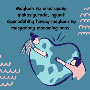 Maglaan ng oras upang makasigurado complicated relation quote tagalog